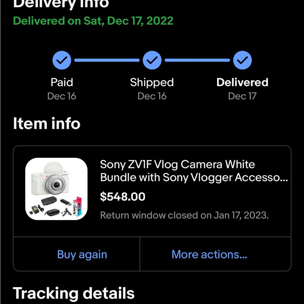 SONY camera (camera only) - Picture 2 of 4